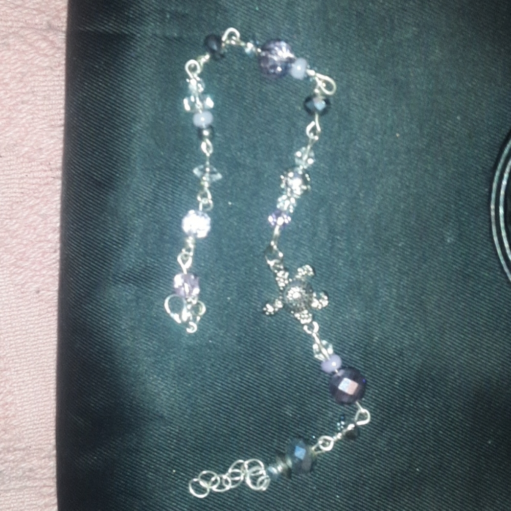 Purple bracelet